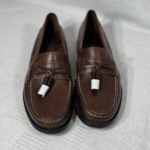 Eastland Men's Classic Brown New Leather Loafers‎ Size 10D Casual Dress Shoes